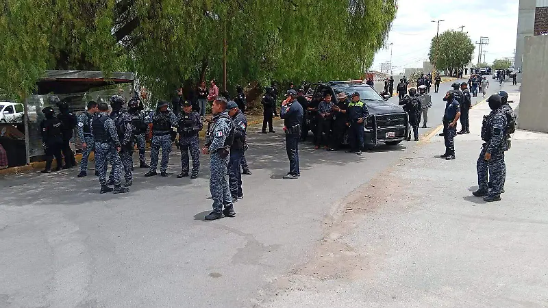 Protesta de productores de frijol en el Multiforo de Zacatecas